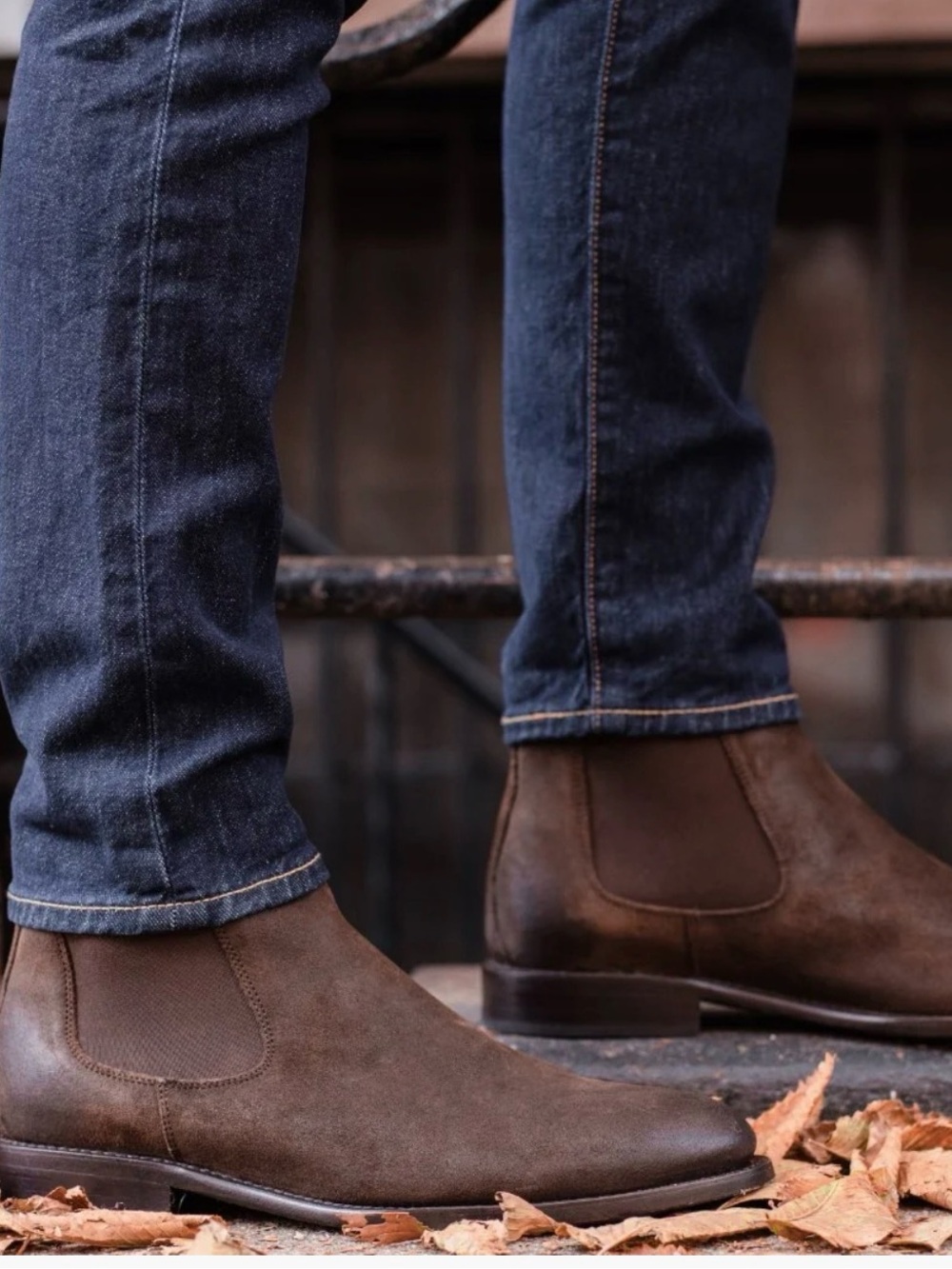Grenson Declan Chelsea Boots in Waxy Suede- Like New!